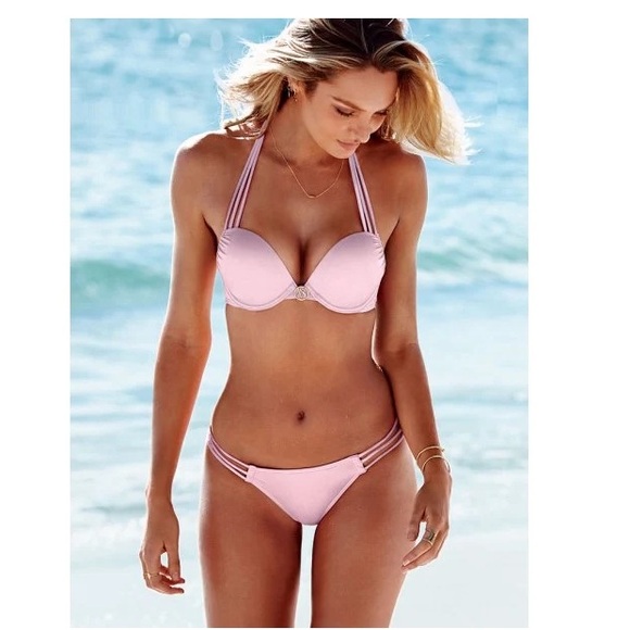 Victoria’s Secret push up bombshell Swim bikini top 32A - Picture 8 of 9